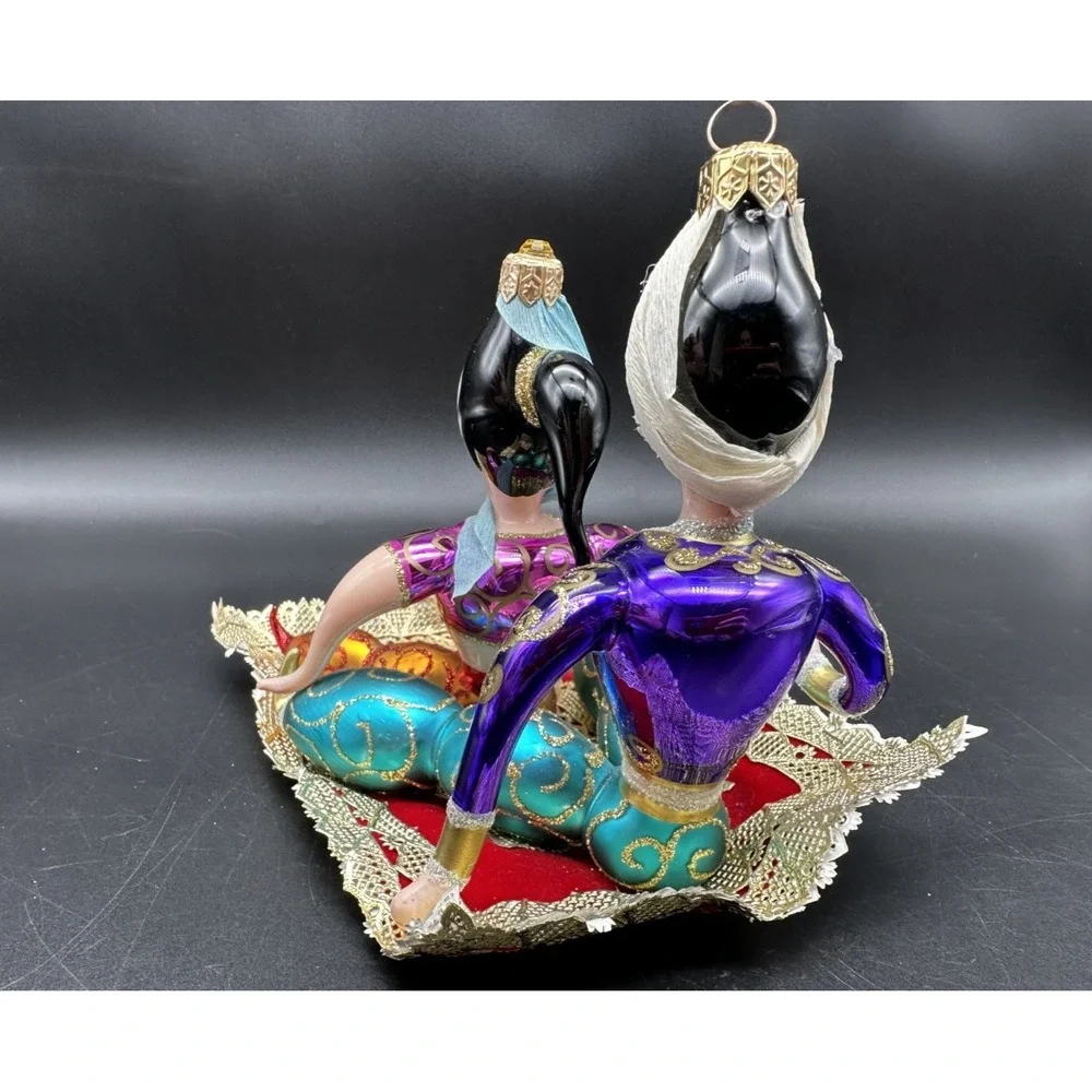 VTG Christopher Radko MAGIC CARPET RIDE 99-428-0 Italian Disney Aladdin ORNAMENT